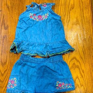 Toddler jean outfit